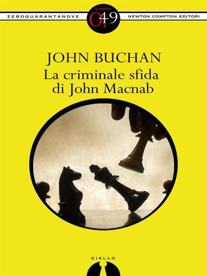 cover image of La criminale sfida di John Macnab